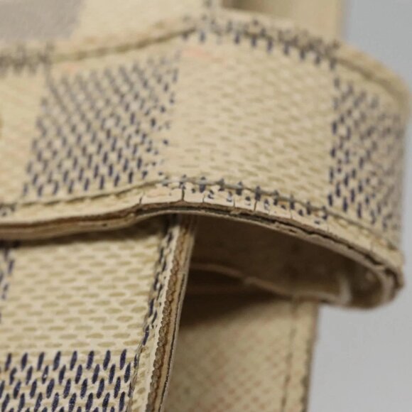 LOUIS VUITTON Damier Azur Agenda MM Day Planner Cover R20707 LV Auth BD009 - Picture 14 of 16